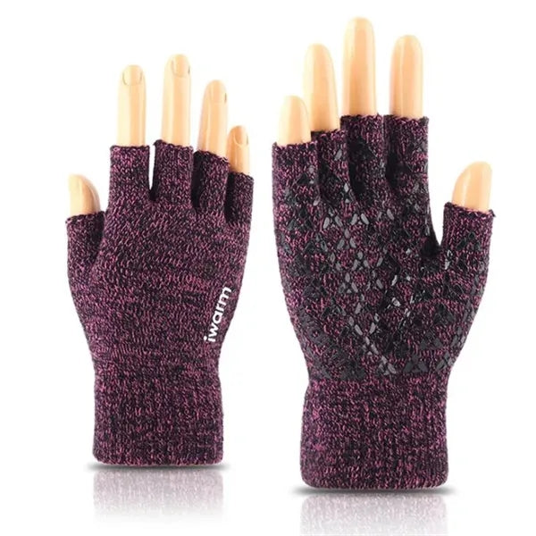 Fingerless Knitted Gloves