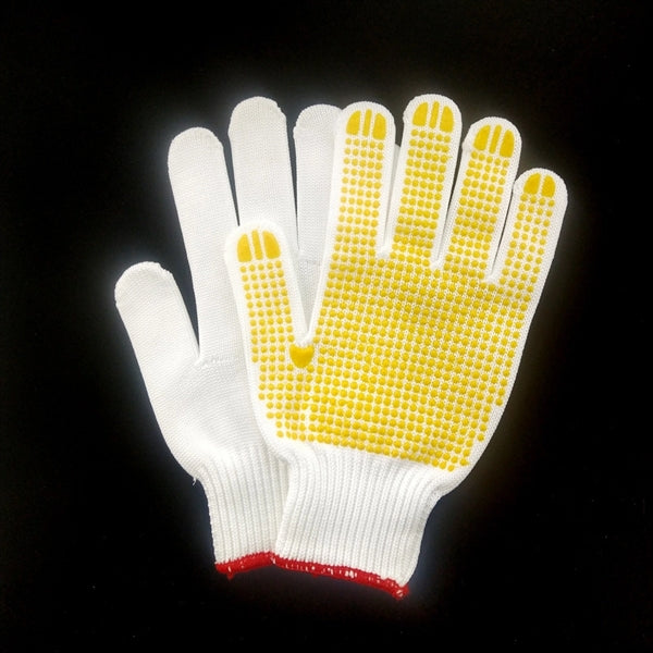 Bleached Grip Protective Gloves