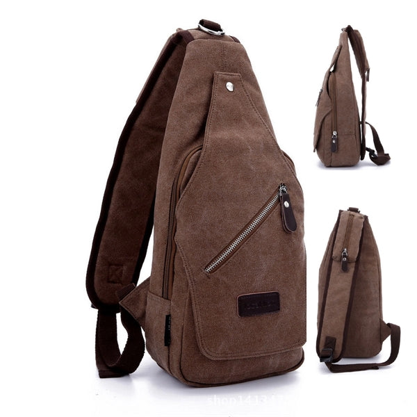 Washable Canvas Chest Bags