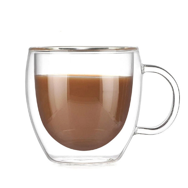 5oz Double Wall Insulated Glasses Espresso Mugs