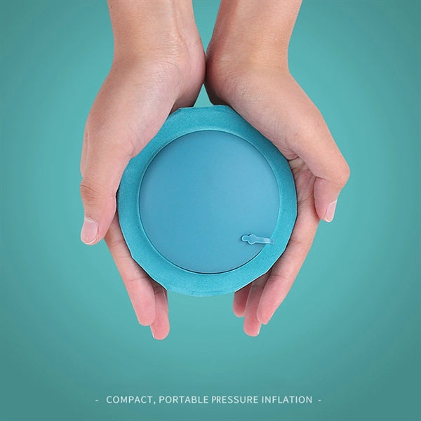 Automatic Air Inflatable Folding Travel Pillow