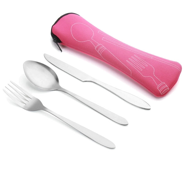 Cutlery Set with Neoprene Case