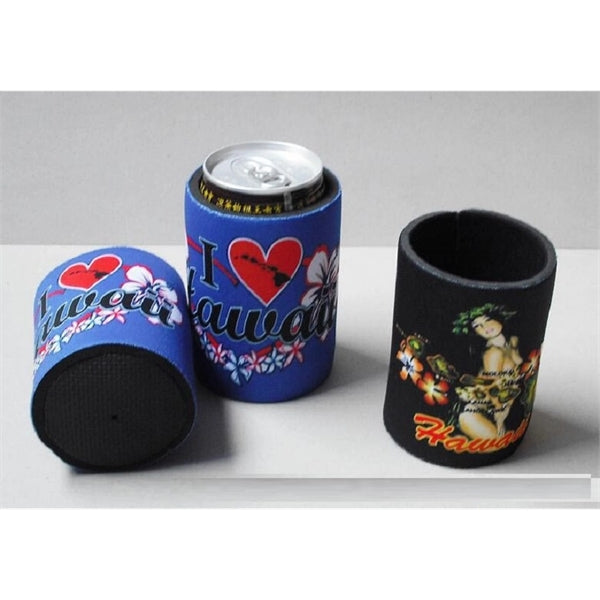 Silk Printing Neoprene Slap Wrap Can Cooler