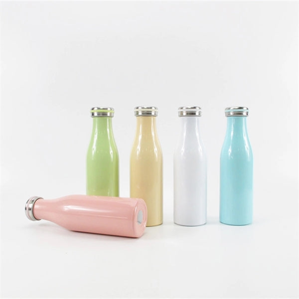 17OZ Stainless Steel Vacuum Milk Bottle Water Tumbler