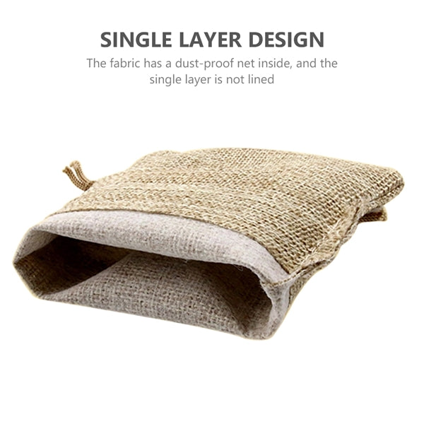 Jute Drawstring Bag