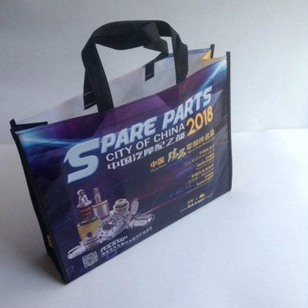 Glossy Light Laminated Tote Bag