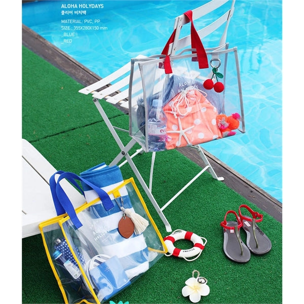 Eco-friendly Clear Plastic Tote Bags