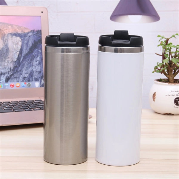 14oz. Stainless Steel Vacuum Tumbler Insulated Water Bottle