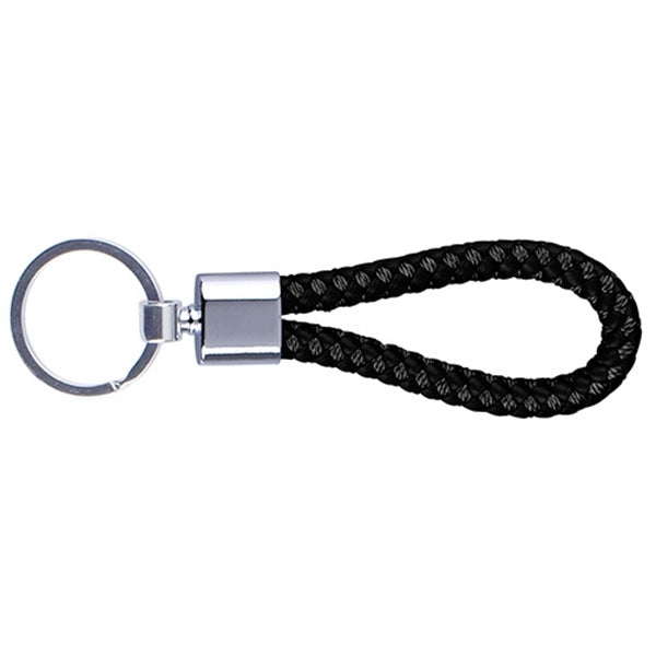 Braided Woven Rope Rings Keychain
