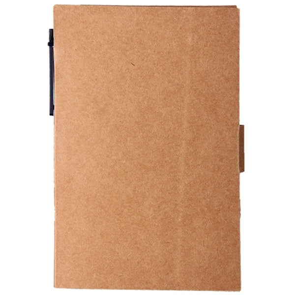 Eco Handy Notebook with Sticky Notes and Flags