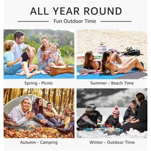 Quick Drying Nylon Compact Outdoor Beach Blanket