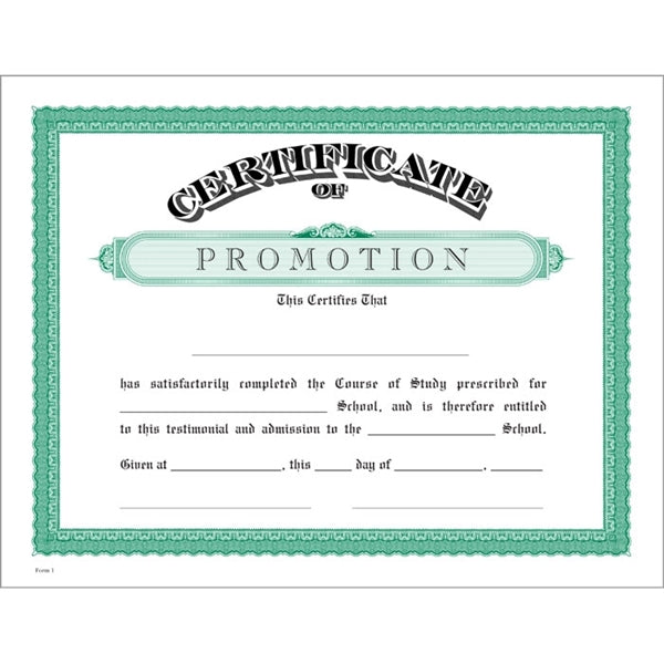 Classic Certificate Bond with Border