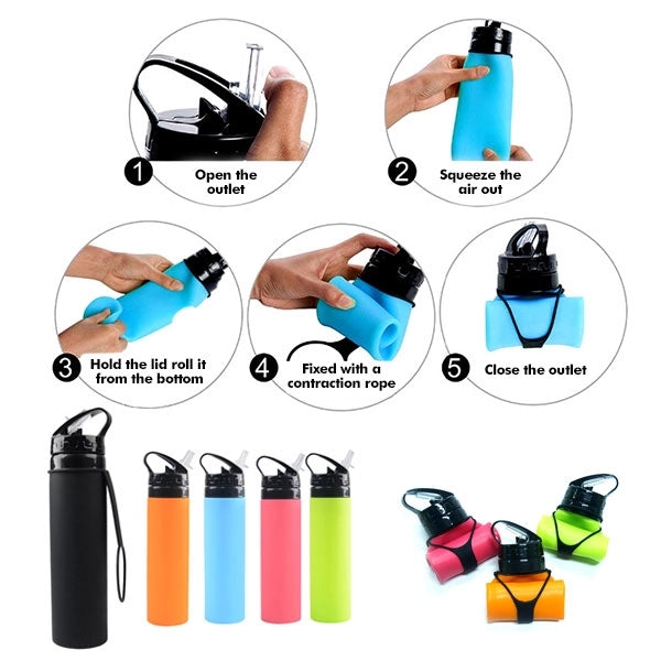 Roll-Up Water Bottle