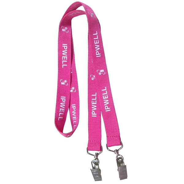 3/4" Double Ended Clips Lanyard