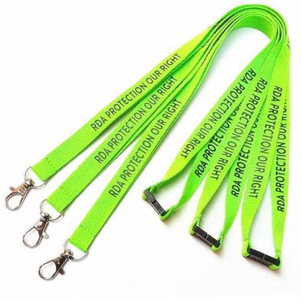 3/4" Bulldog Hook Lanyard With Back Breakaway Buckle