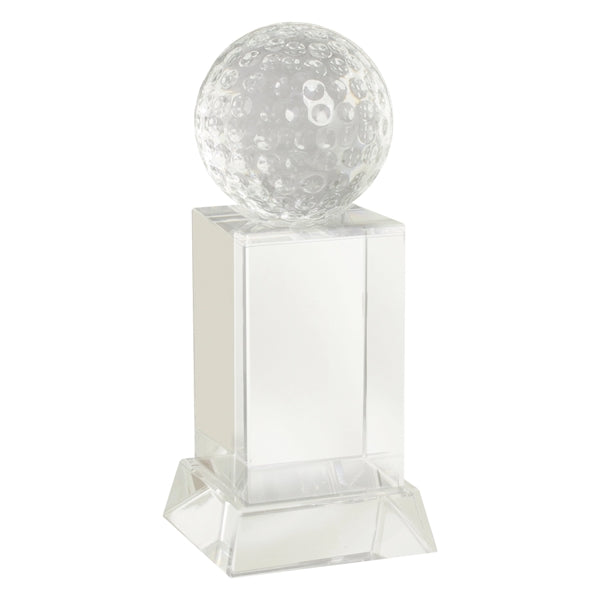 Optic Crystal Golf Trophy Award