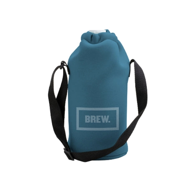 Neoprene Growler Cover with Drawstring