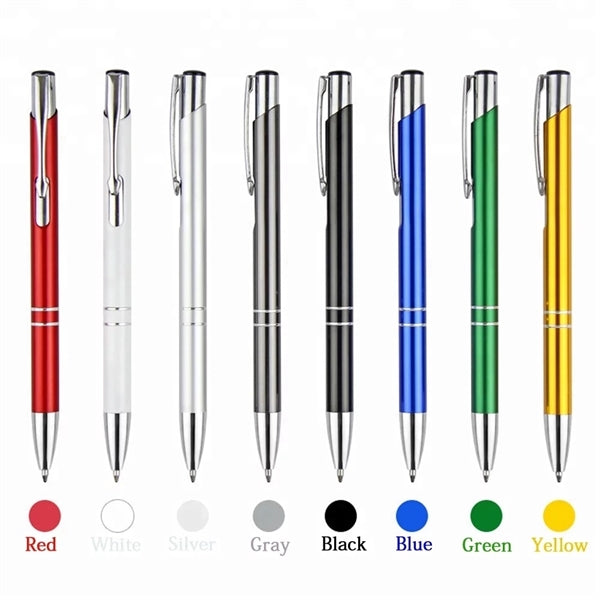 New Design Tech Grip Metal Ball Point Pen