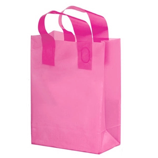 Breast Cancer Awareness Pink Frosted Soft Loop - Flexo Ink