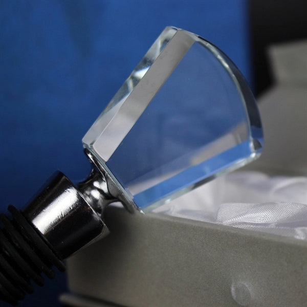 Optical Crystal Engraved Wine Stoppers