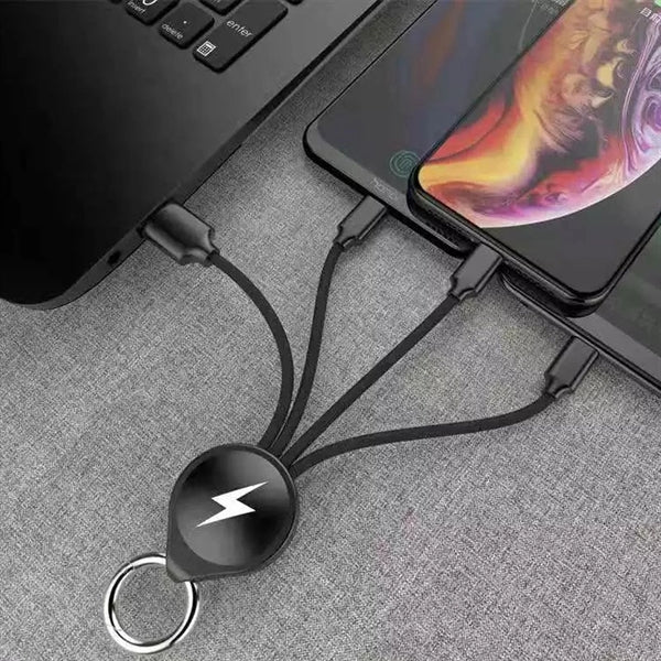 Universal Multi 3 In 1 Light Up Phone Charging Cable