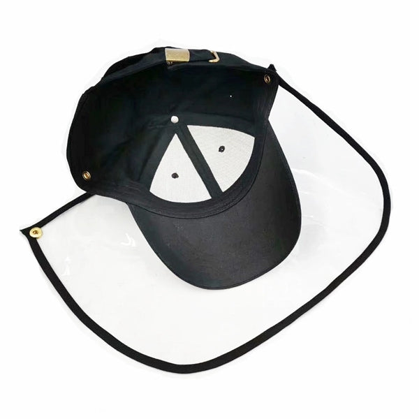 Protective Cotton Baseball Cap anti-fog cap with face shield