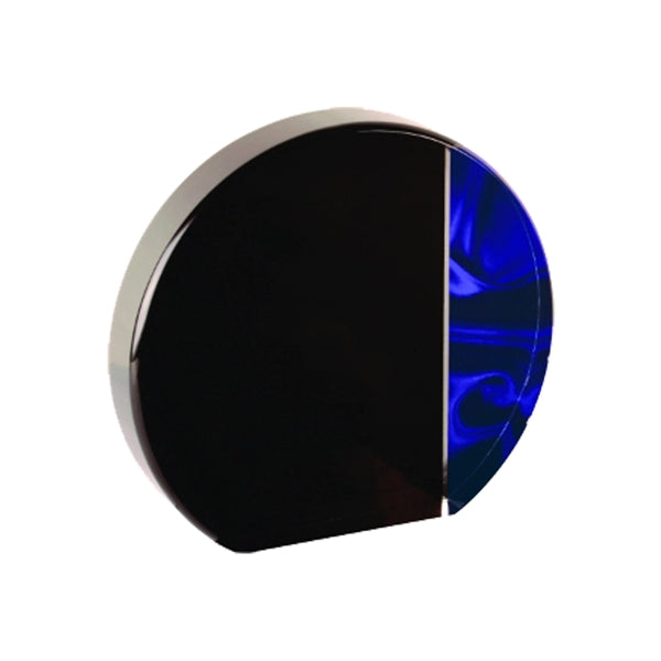 6" Round Blue Velvet Acrylic