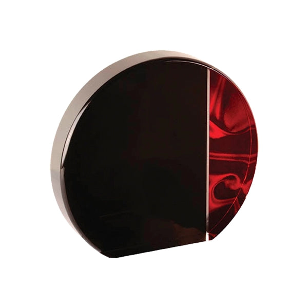 6" Round Red Velvet Acrylic