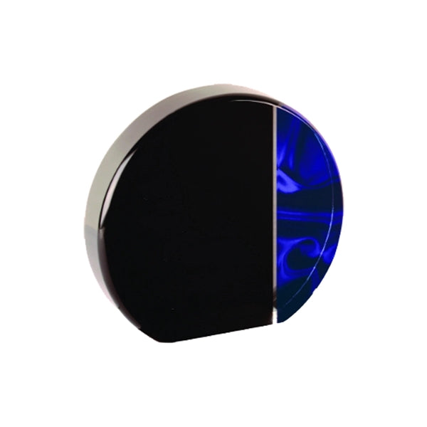 5" Round Blue Velvet Acrylic