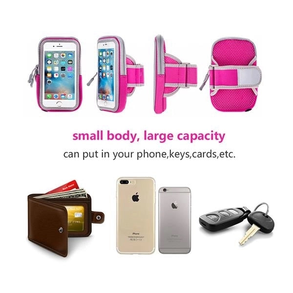 Neoprene Armband Holder with Waterproof Window