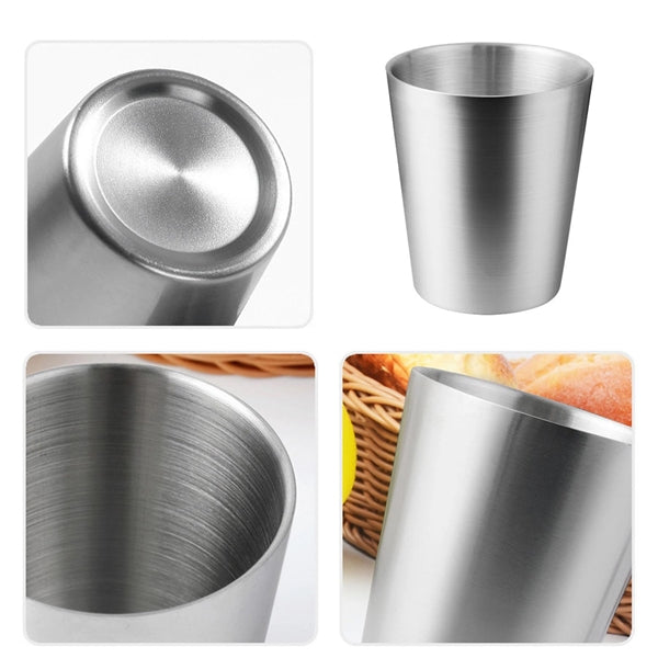10 oz Double Wall Matte Stainless Steel Cup