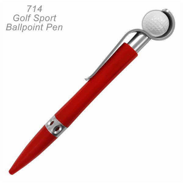 Popular Golf Ball Sports Ballpoint Custom Pens