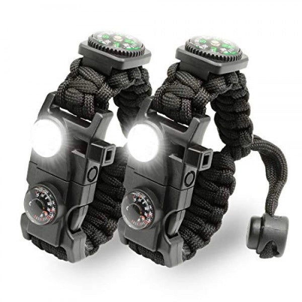 20 in 1 Outdoor Survival Paracord Bracelet