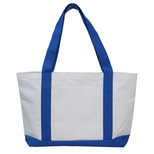 Classic Two Tone 600D Polyester Tote