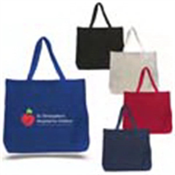 12oz Jumbo Canvas Gusset Tote