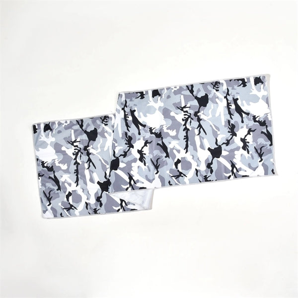 Camouflage Cooling Towel With Zip Pocket