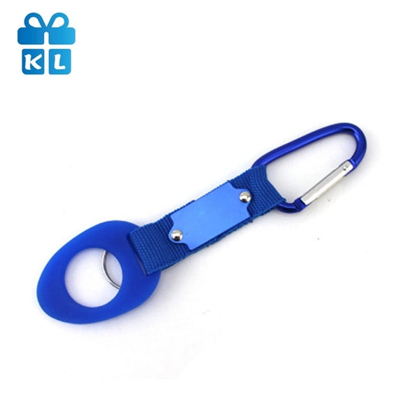 Silicone Water Bottle Holder Hook with Key Ring