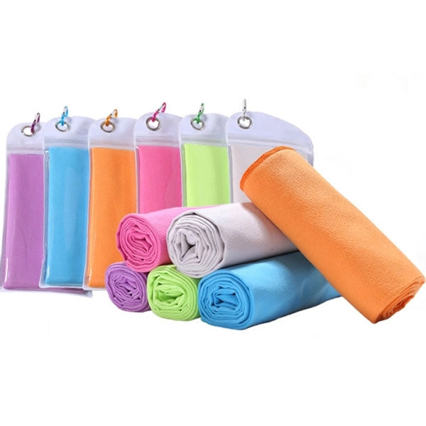 Microfiber Quick Dry Travel Sports Towel with Mesh Bag