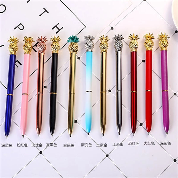 Metal Pineapple Ballpoint Pen