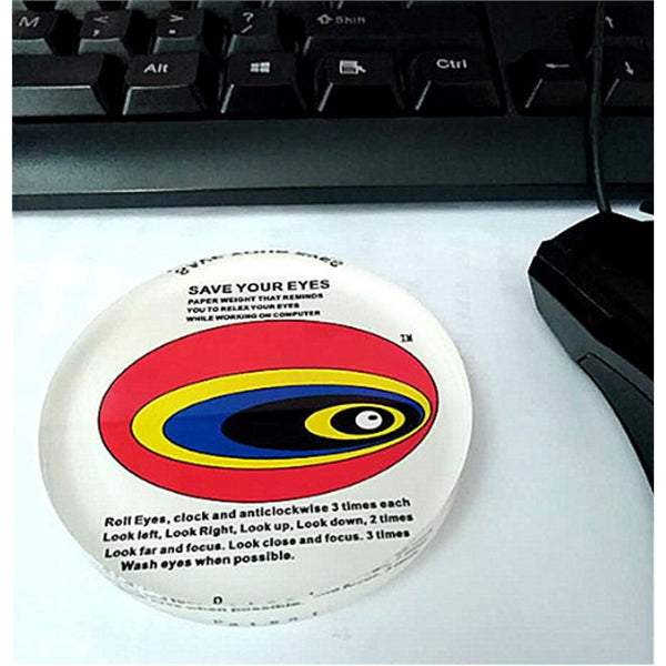 Round Acrylic Paperweight