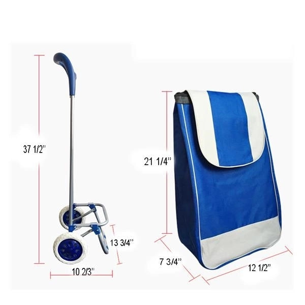 Foldable Shopping Trolley Bag