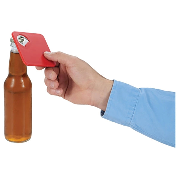 2 in 1 Coaster With Bottle Opener