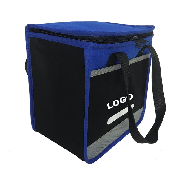 Non woven insulated cooler bag with front Insert Pocket