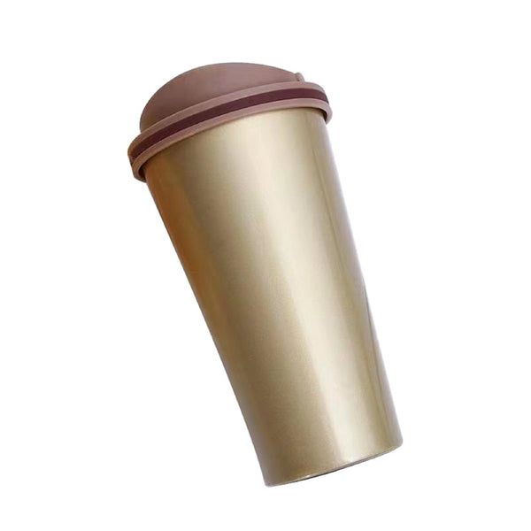 15 oz Double Wall Stainless Steel Coffee Tumbler with Lid