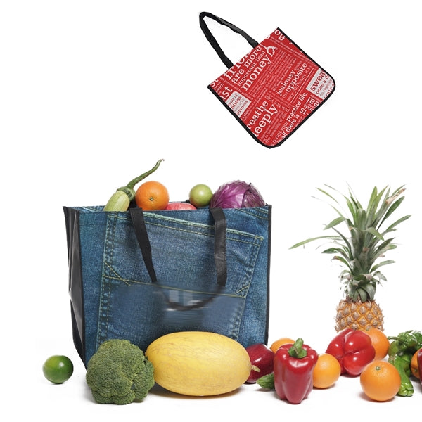 Laminated Non-Woven Shopper Tote