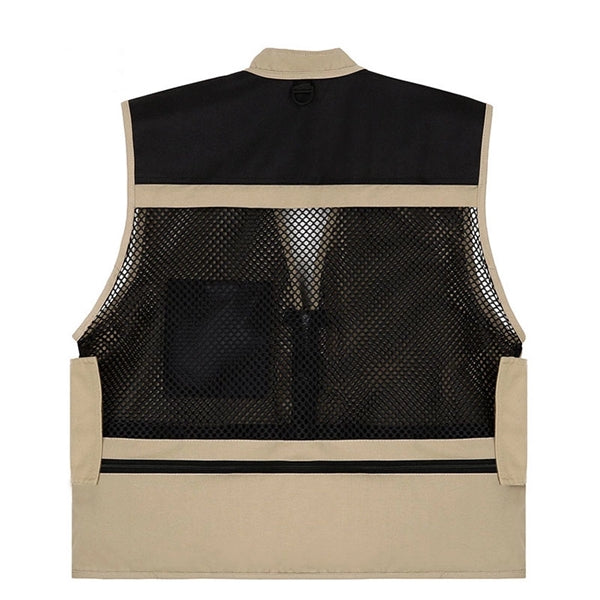 Unisex Photography Fishing Vest Multi-Pockets