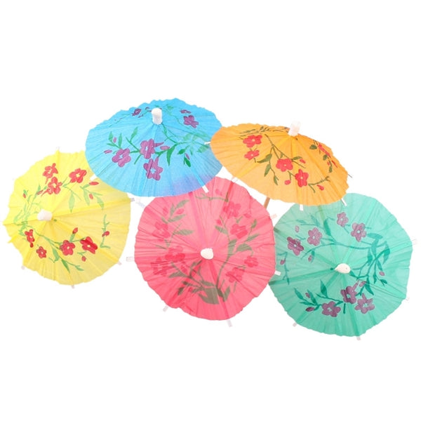 Cocktail Juice Party Decoration Paper Umbrellas