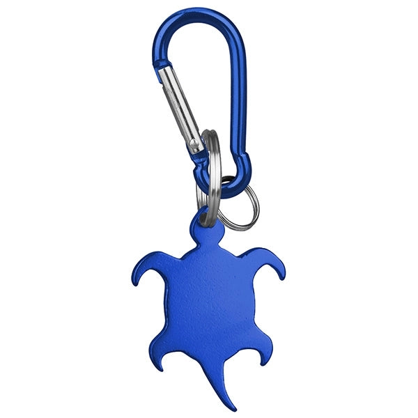 Turtle Shaped Bottle Opener Key Holder and Carabiner