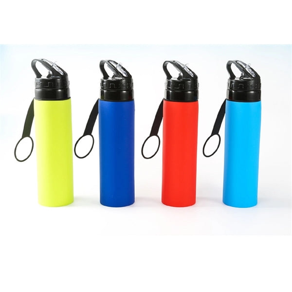 Foldable silicone bottle