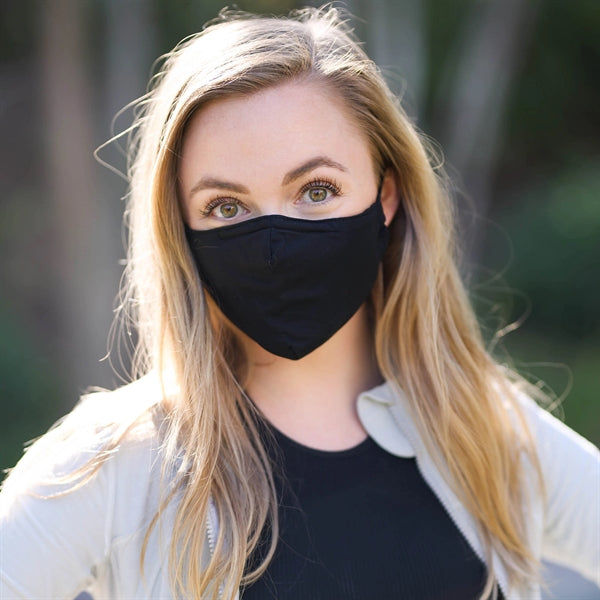 3 Layer Adjustable Face Masks with Nose Wire & Filter Pocket